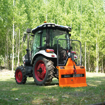 MechMaxx FW8800 Forestry Winch 8800 lbs 3-Point Hitch Log Skidding 200' Cable 25-60 HP Tractor Category 1 Hookup New