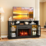 Costway Fireplace TV Stand w/ Remote Control & Thermostat for TVs up to 50" 823169745 New