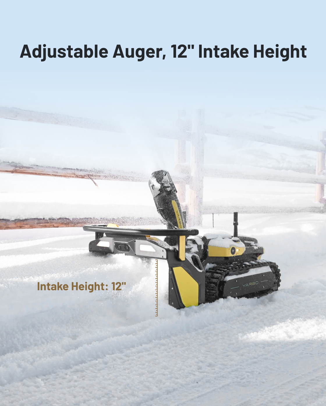 Yarbo Snow Blower Module Autonomous 24" 2-Stage New