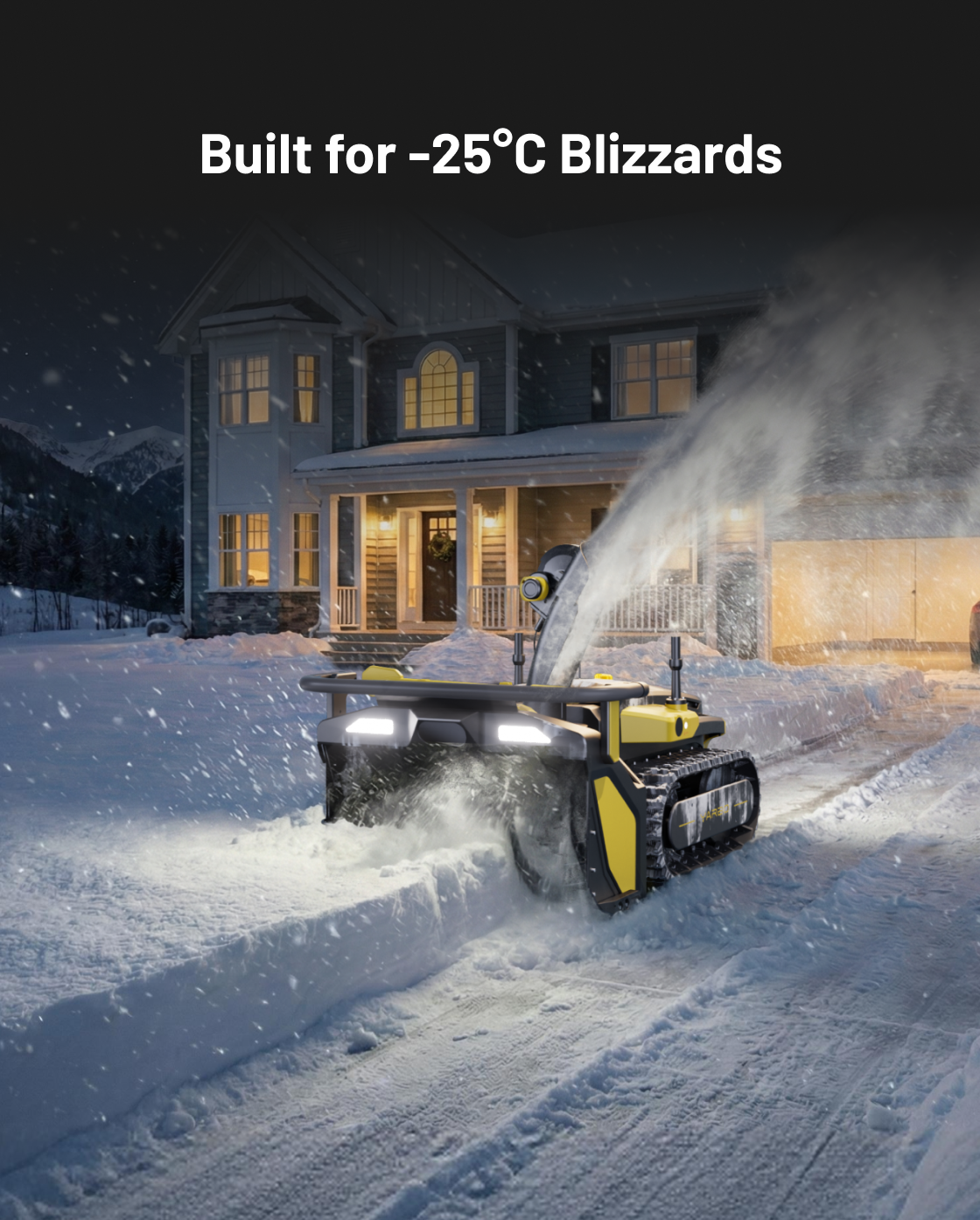 Yarbo Snow Blower Module Autonomous 24" 2-Stage New
