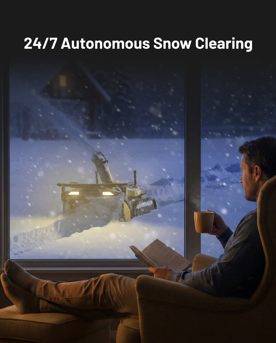 Yarbo Snow Blower Module Autonomous 24" 2-Stage New