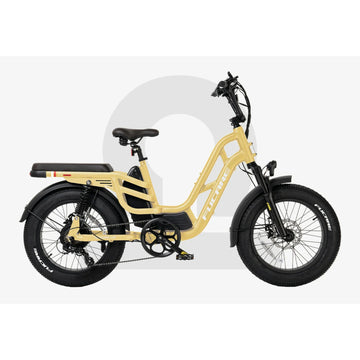 FUCARE - Libra, Full Suspension Electric Cargo Bike 48V 960WH