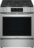 Frigidaire Gallery  30" Gas Range with No Preheat + Air Fry - Stainless Steel (GCFG3059BF)