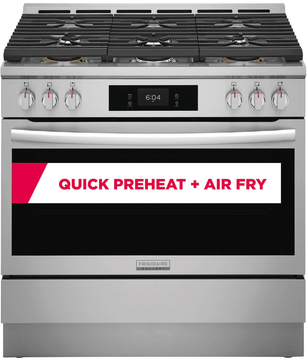 Frigidaire Gallery 36" Gas Range with Air Fry