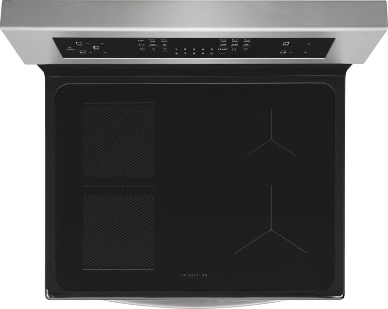 Frigidaire Gallery  30" Freestanding Induction Range with Total Convection - Stainless Steel (GCRI3060BF)