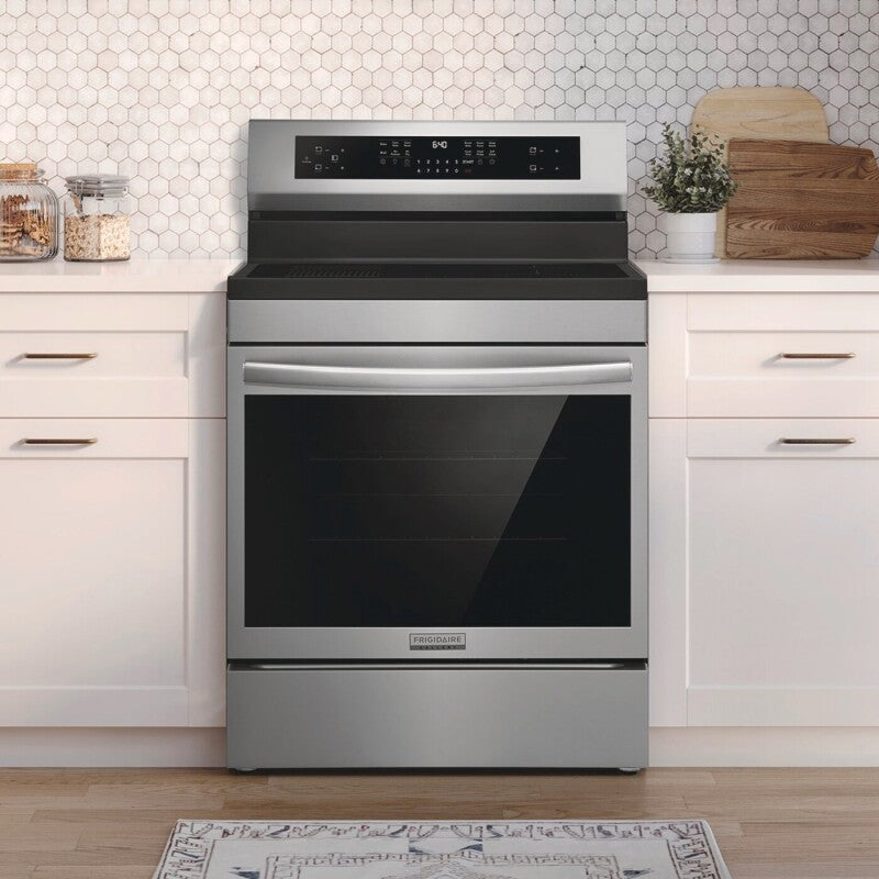 Frigidaire Gallery  30" Freestanding Induction Range with Total Convection - Stainless Steel (GCRI3060BF)