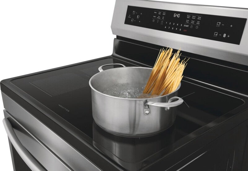 Frigidaire Gallery  30" Freestanding Induction Range with Total Convection - Stainless Steel (GCRI3060BF)