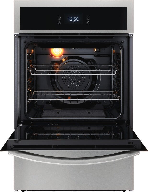 Frigidaire Gallery  24" Single Gas Wall Oven with Air Fry - Stainless Steel (GCWG2438AF)