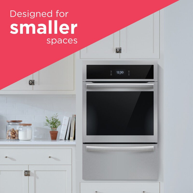 Frigidaire Gallery  24" Single Gas Wall Oven with Air Fry - Stainless Steel (GCWG2438AF)