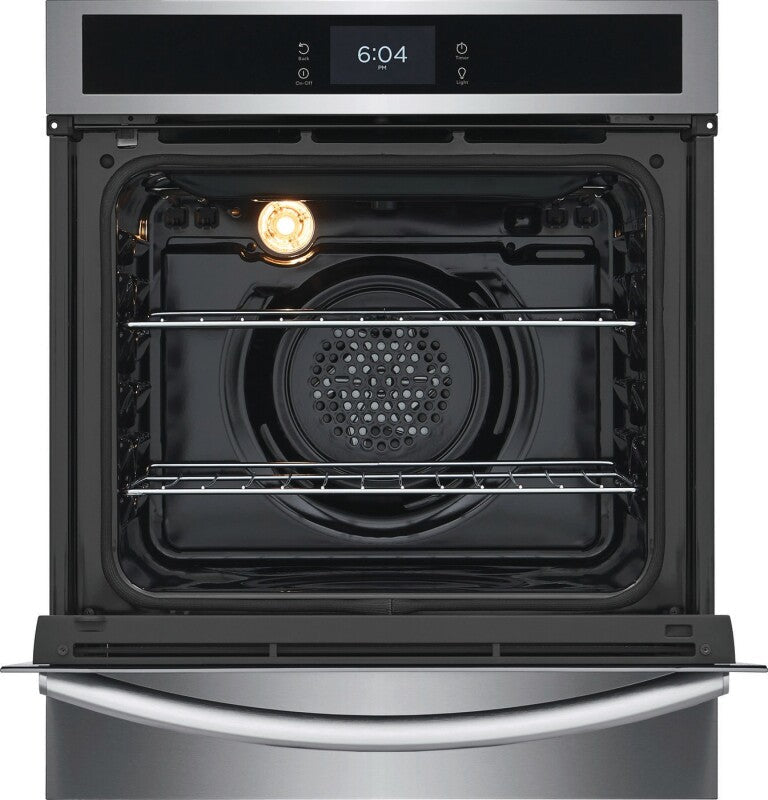Frigidaire Gallery  24" Single Electric Wall Oven with Air Fry - White (GCWS2438AW)