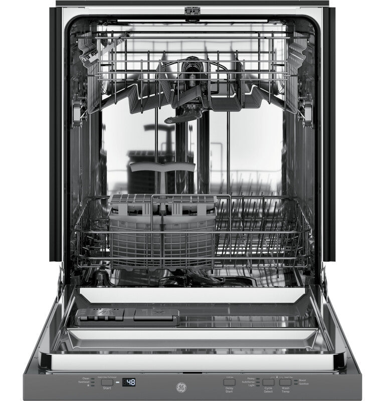 GE  ADA Compliant Stainless Steel Interior Dishwasher with Sanitize Cycle - Stainless Steel (GDT225SSLSS)