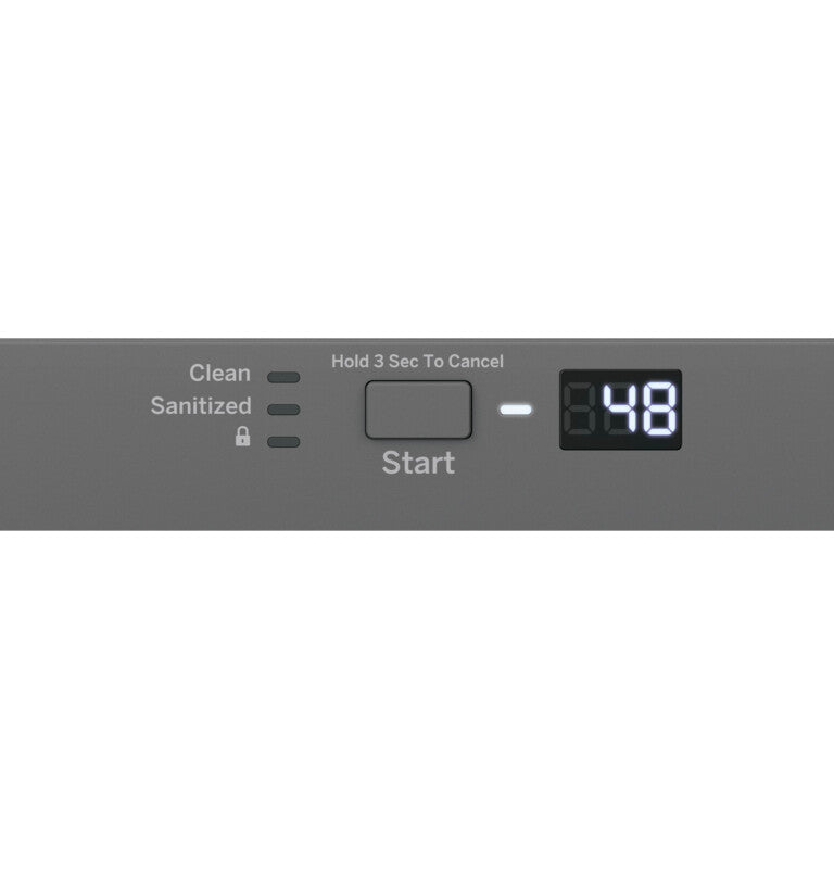 GE  ADA Compliant Stainless Steel Interior Dishwasher with Sanitize Cycle - Stainless Steel (GDT225SSLSS)