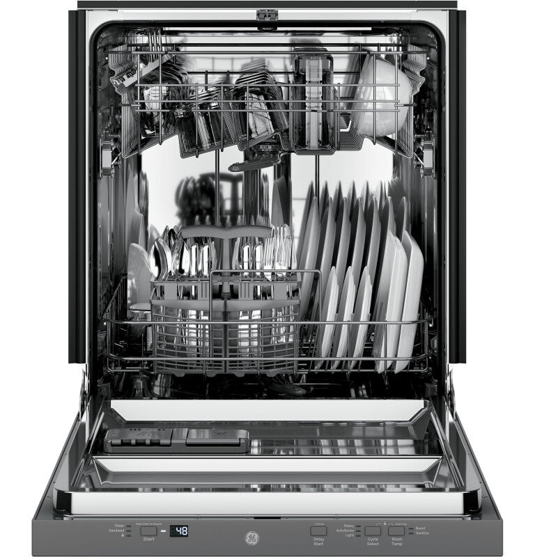 GE  ADA Compliant Stainless Steel Interior Dishwasher with Sanitize Cycle - Stainless Steel (GDT226SSLSS)