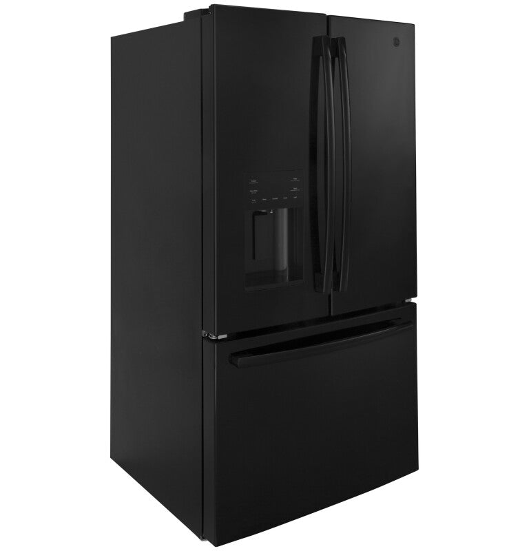 GE  25.7 Cu. Ft. French-Door Refrigerator - Black (GFE26JGMBB)