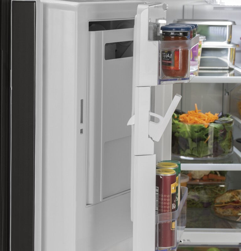 GE  25.7 Cu. Ft. French-Door Refrigerator - Black (GFE26JGMBB)