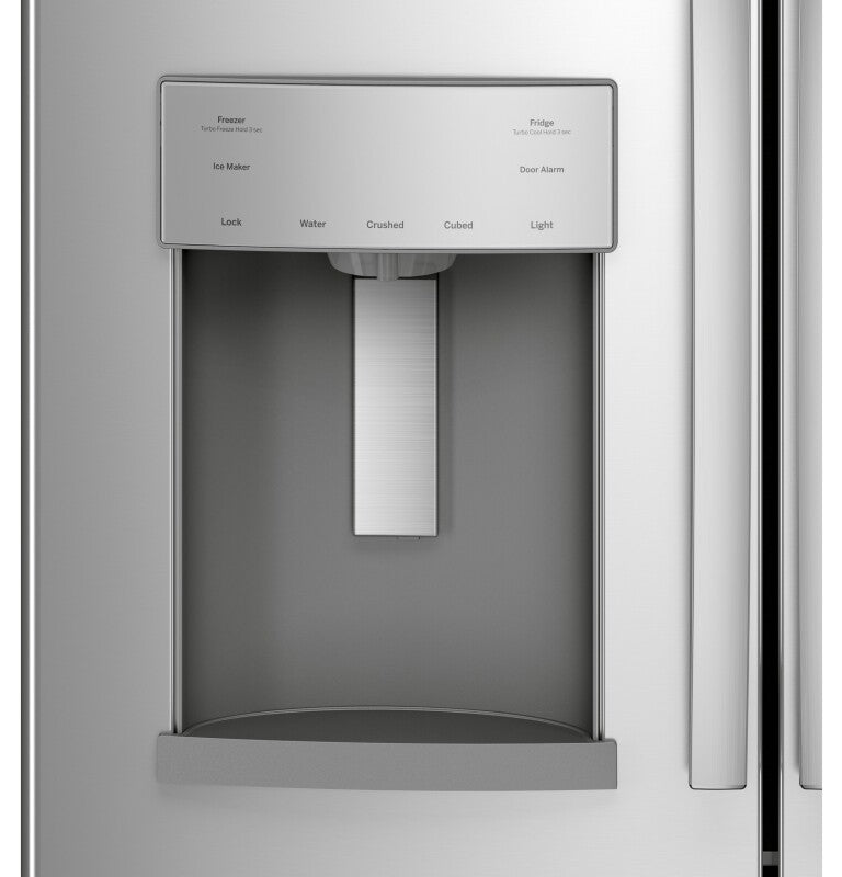 GE  27.7 Cu. Ft. Fingerprint Resistant French-Door Refrigerator - Fingerprint Resistant Stainless Steel (GFE28GYNFS)