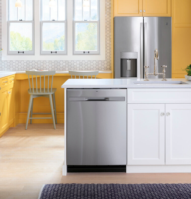 GE  27.7 Cu. Ft. Fingerprint Resistant French-Door Refrigerator - Fingerprint Resistant Stainless Steel (GFE28GYNFS)