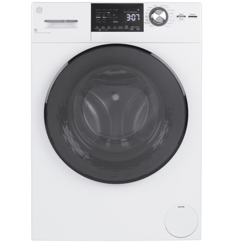 GE  24" 2.4 cu. ft.Capacity Front Load Washer/Condenser Dryer Combo - White (GFQ14ESSNWW)