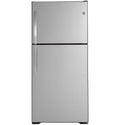 GE 29.8-Inch 19.2 Cu. Ft. Top-Freezer Refrigerator - Stainless Steel (GIE19JSNRSS)