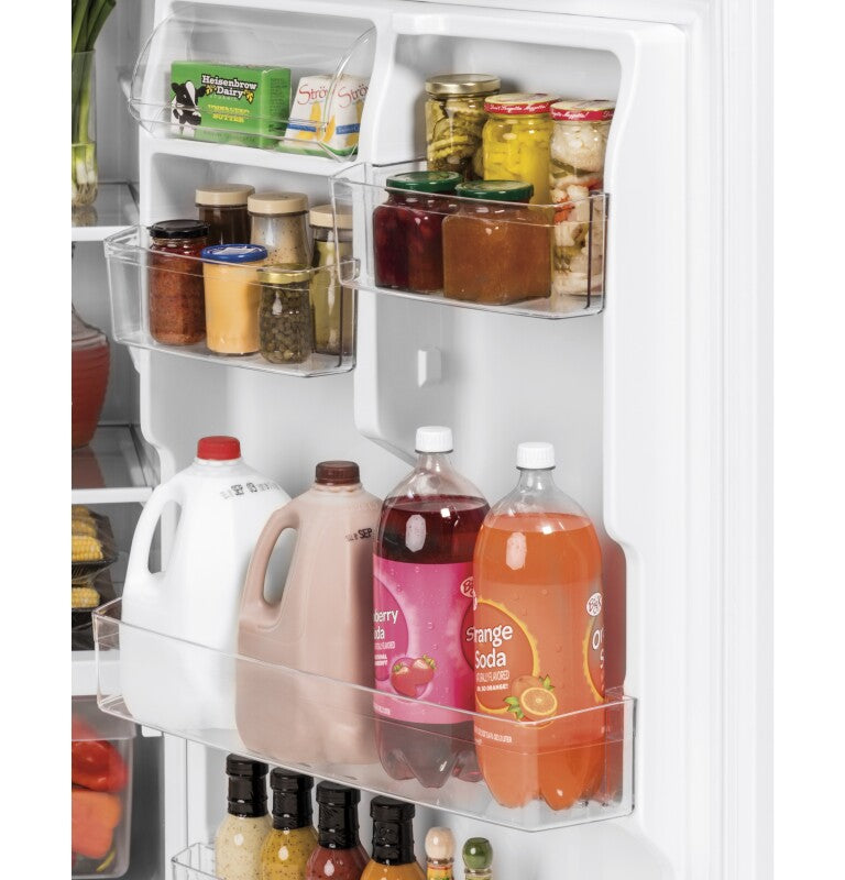 GE 29.8-Inch 19.2 Cu. Ft. Top-Freezer Refrigerator - Stainless Steel (GIE19JSNRSS)