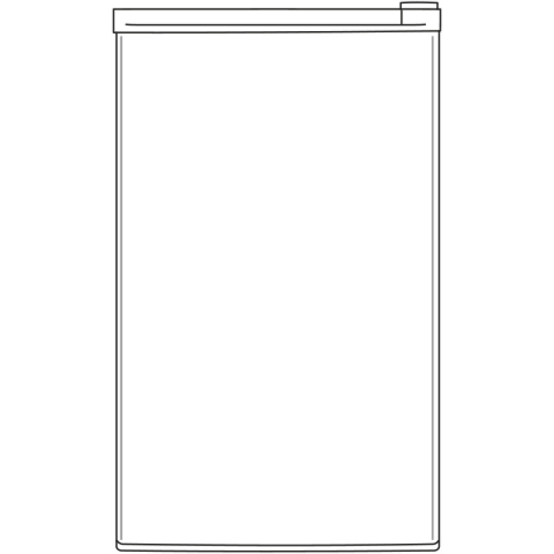 GE  Compact Refrigerator - CleanSteel™ (GME04GLKLB)
