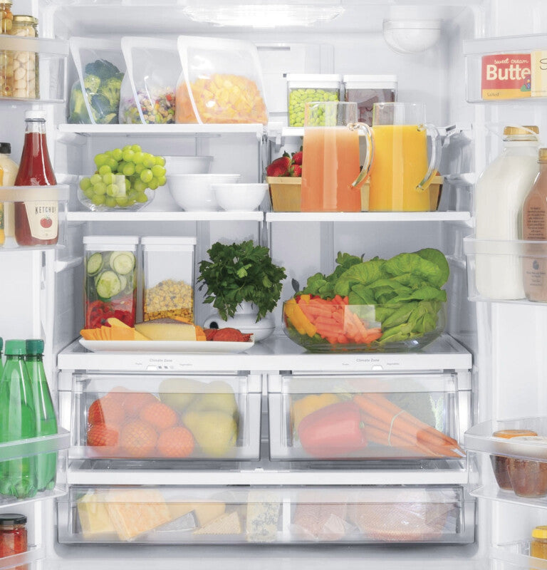 GE  24.7 Cu. Ft. French-Door Refrigerator - White (GNE25JGKWW)