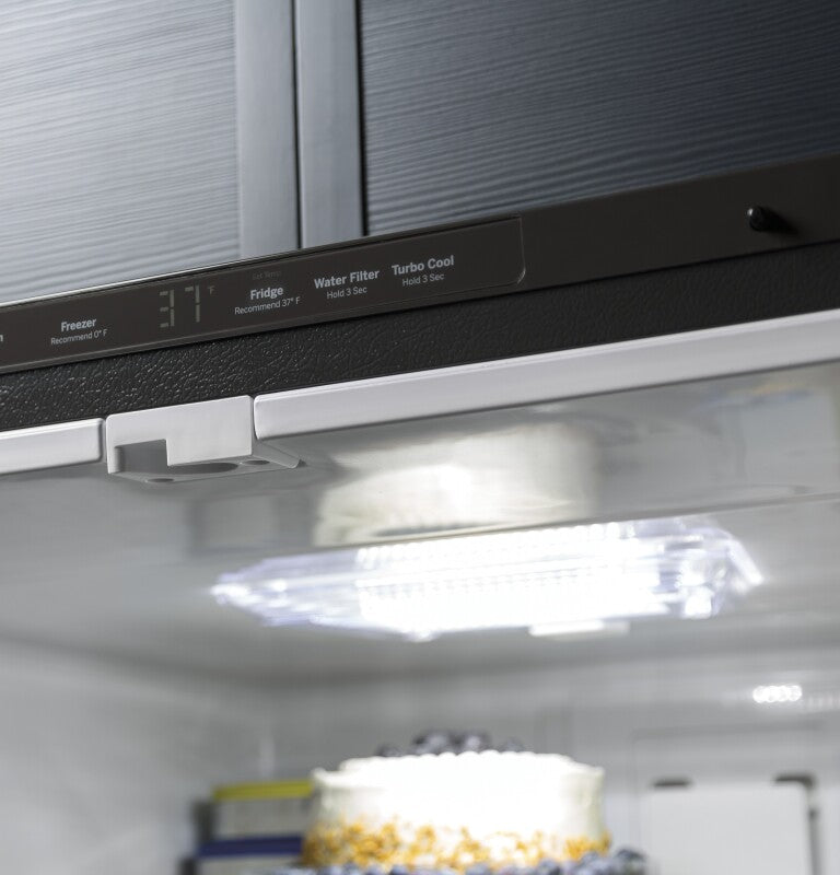GE  24.7 Cu. Ft. French-Door Refrigerator - Fingerprint Resistant Slate (GNE25JMKES)