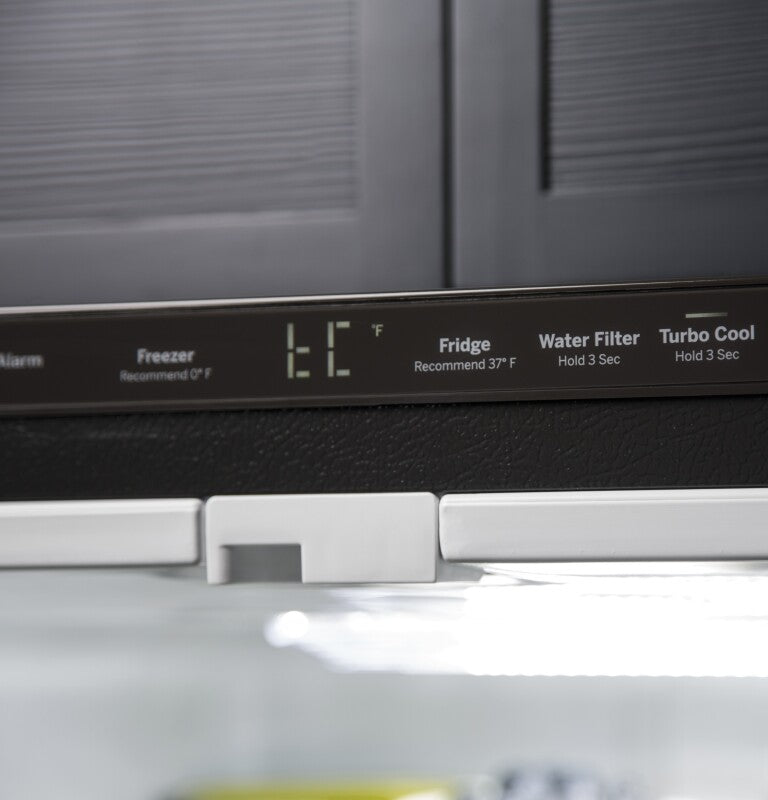 GE  24.7 Cu. Ft. French-Door Refrigerator - Fingerprint Resistant Slate (GNE25JMKES)