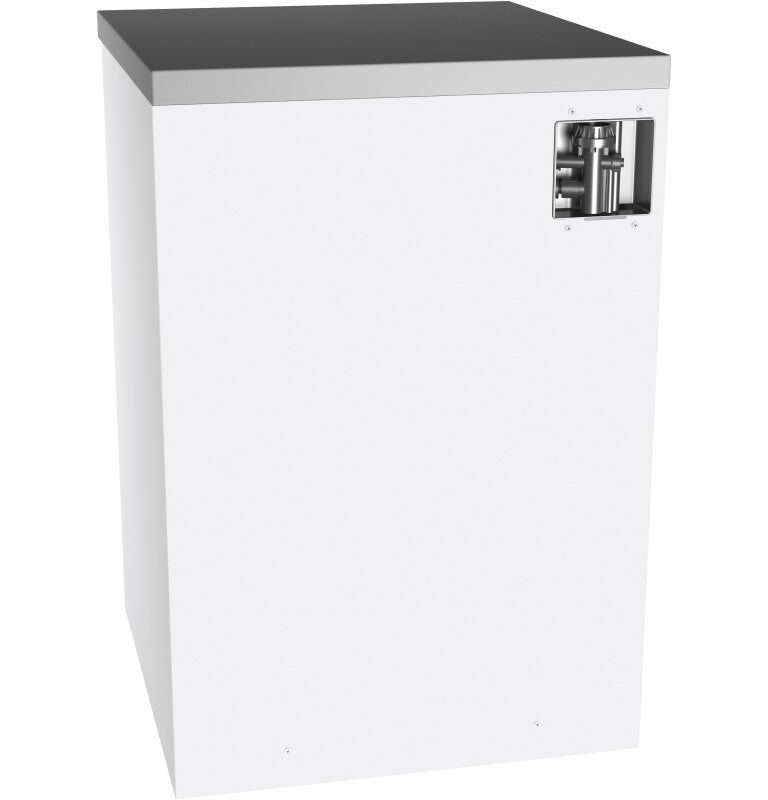 GE  24" Stainless Steel Interior Portable Dishwasher with Sanitize Cycle - White (GPT225SGLWW)