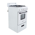 AVANTI  AVANTI RANGE GAS 20" W/ WINDOW - White (GR2011CW)