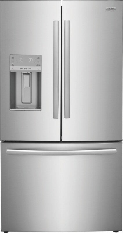 Frigidaire Gallery  23 Cu. Ft. Counter-Depth French Door Refrigerator - Stainless Steel (GRFC2353AF)