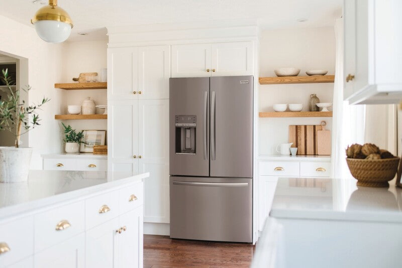 Frigidaire Gallery  23 Cu. Ft. Counter-Depth French Door Refrigerator - Stainless Steel (GRFC2353AF)