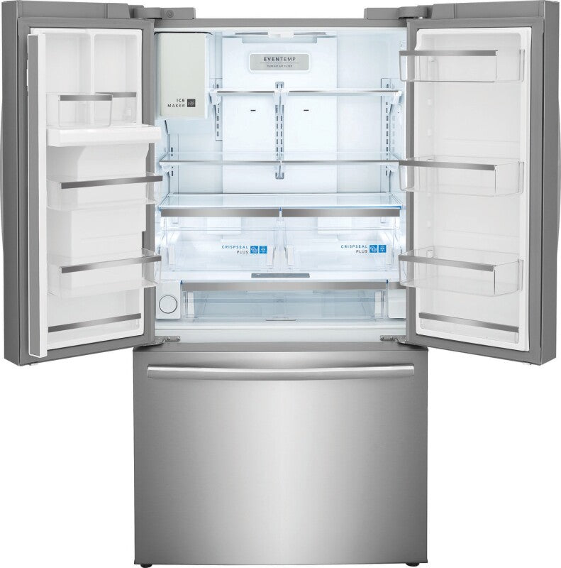 Frigidaire Gallery  23 Cu. Ft. Counter-Depth French Door Refrigerator - Stainless Steel (GRFC2353AF)