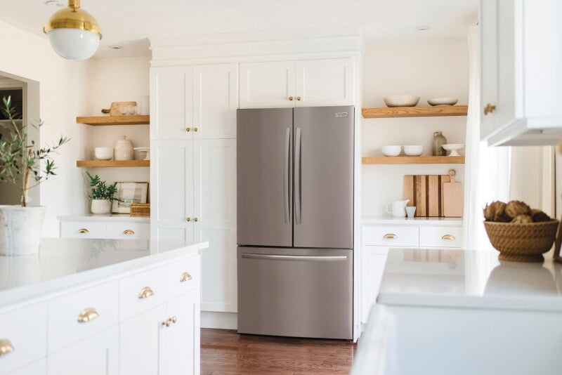 Frigidaire Gallery  23 Cu. Ft. Counter-Depth French Door Refrigerator - Stainless Steel (GRFG2353AF)