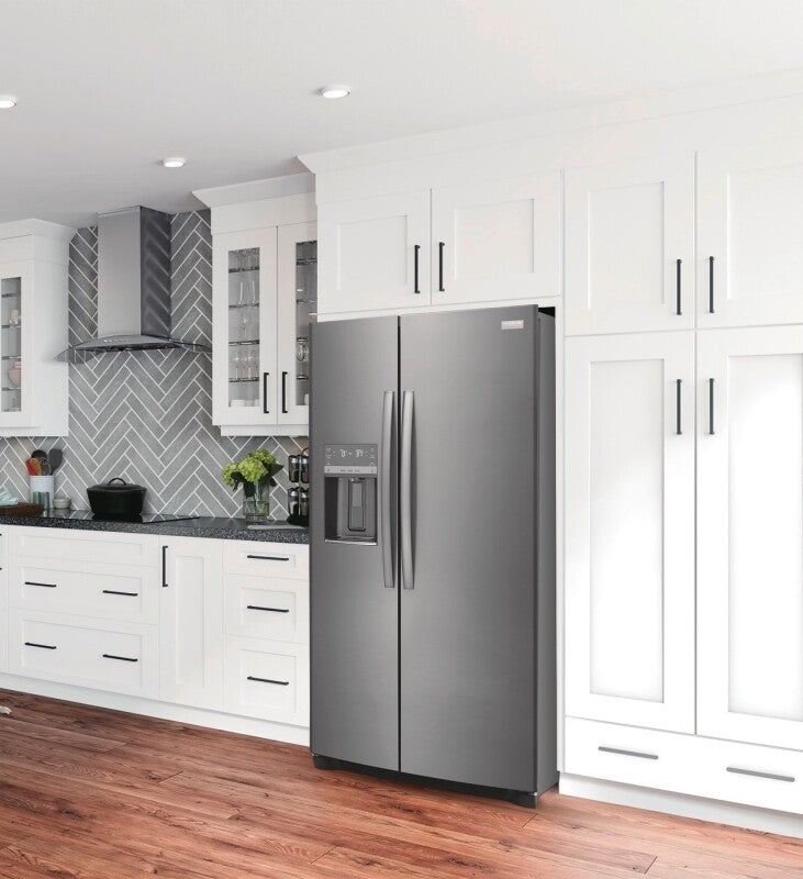 Frigidaire Gallery  26 Cu. Ft. 36" Standard-Depth Side-by-Side Refrigerator - Stainless Steel (GRSS2652AF)