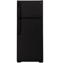 GE 28-Inch 17.5 Cu. Ft. Top-Freezer Refrigerator - Black (GTS18HGNRBB)