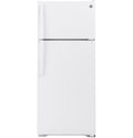 GE 28-Inch 17.5 Cu. Ft. Top-Freezer Refrigerator - White (GTS18HGNRWW)