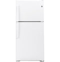 GE 29.8-Inch 19.2 Cu. Ft. Garage Ready Top-Freezer Refrigerator - White (GTS19KGNRWW)