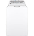 GE  4.6 cu. ft. Capacity Washer with Stainless Steel Basket - White on White with Silver Backsplash (GTW500ASNWS)