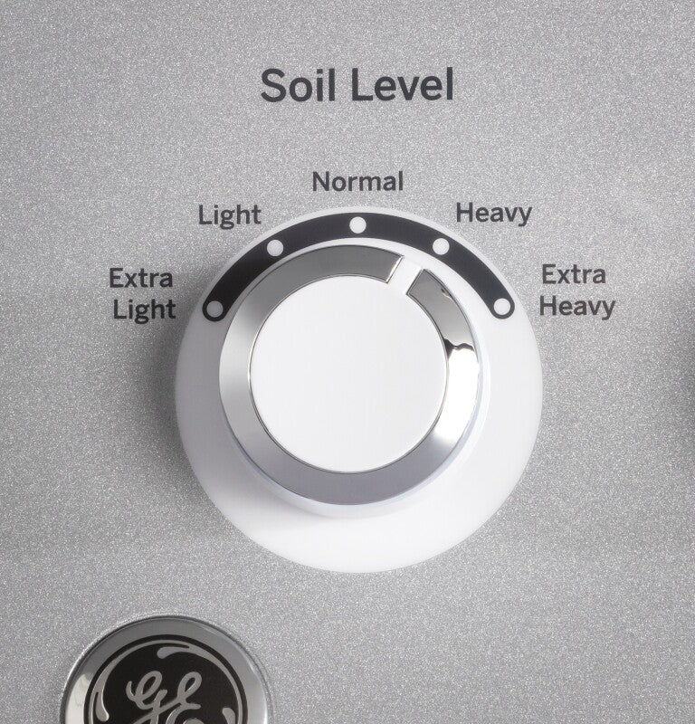 GE  4.6 cu. ft. Capacity Washer with Stainless Steel Basket - White on White with Silver Backsplash (GTW500ASNWS)