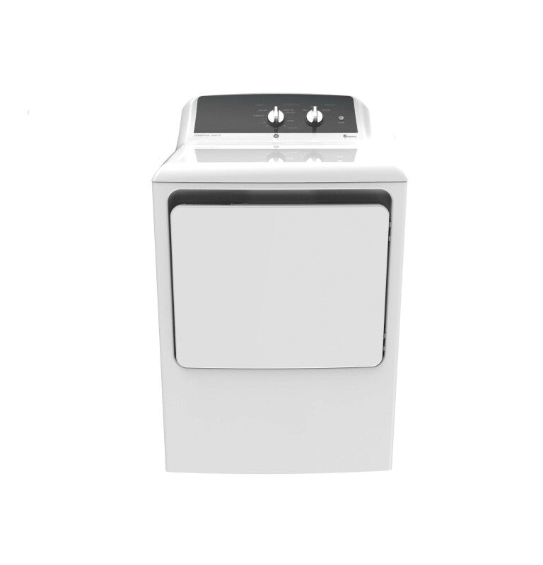 GE  6.2 cu. ft. Capacity Gas Dryer with Up To 120 ft. Venting and 5-yr Limited Warranty - White (GTX52GASPWB)