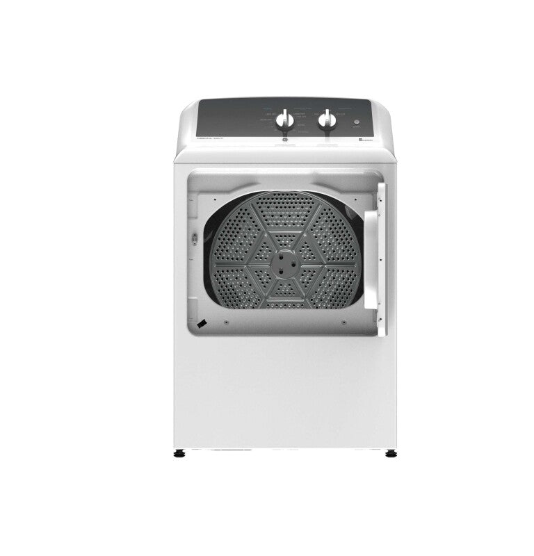 GE  6.2 cu. ft. Capacity Gas Dryer with Up To 120 ft. Venting and 5-yr Limited Warranty - White (GTX52GASPWB)