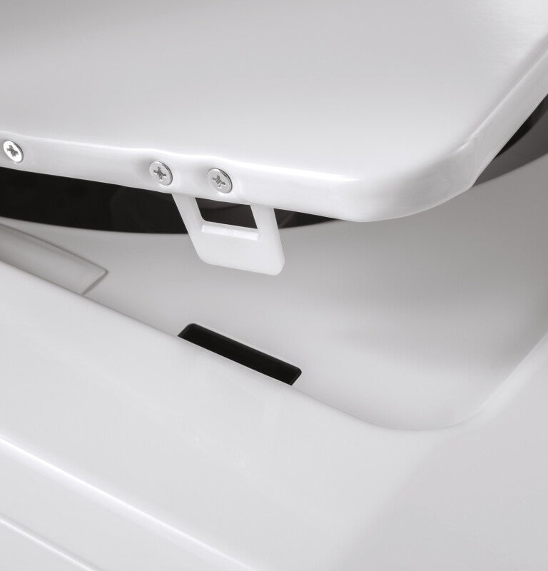 GE  Unitized Spacemaker 2.3 cu. ft. Capacity Washer with Stainless Steel Basket and 4.4 cu. ft. Capacity Electric Dryer - White on White (GUD24ESSMWW)