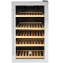 GE  Wine Center and Beverage Center - Stainless with Black Case (GVS04BQNSS)