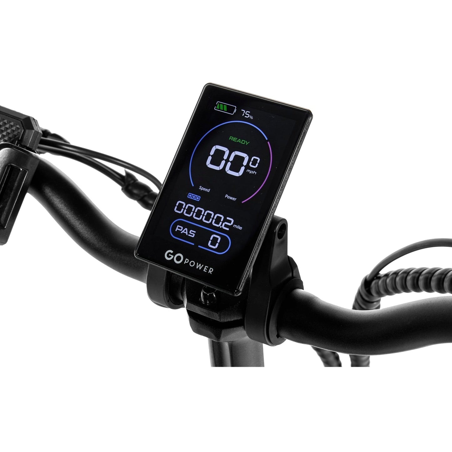 GoPowerBike GoCurv Electric Bike 45 Mile Range 20 MPH 750W 48V New