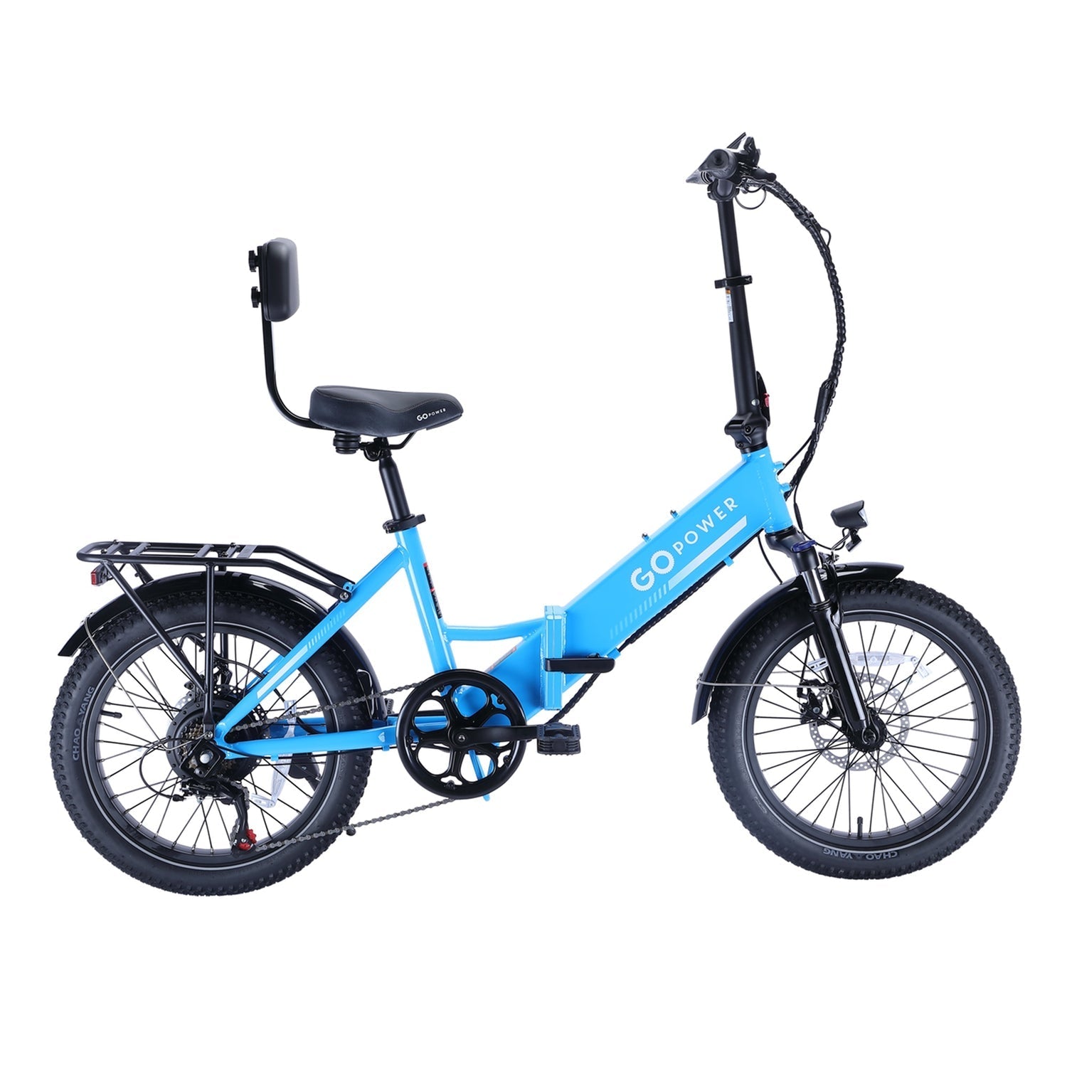 GoPowerBike GoCurv Electric Bike 45 Mile Range 20 MPH 750W 48V New
