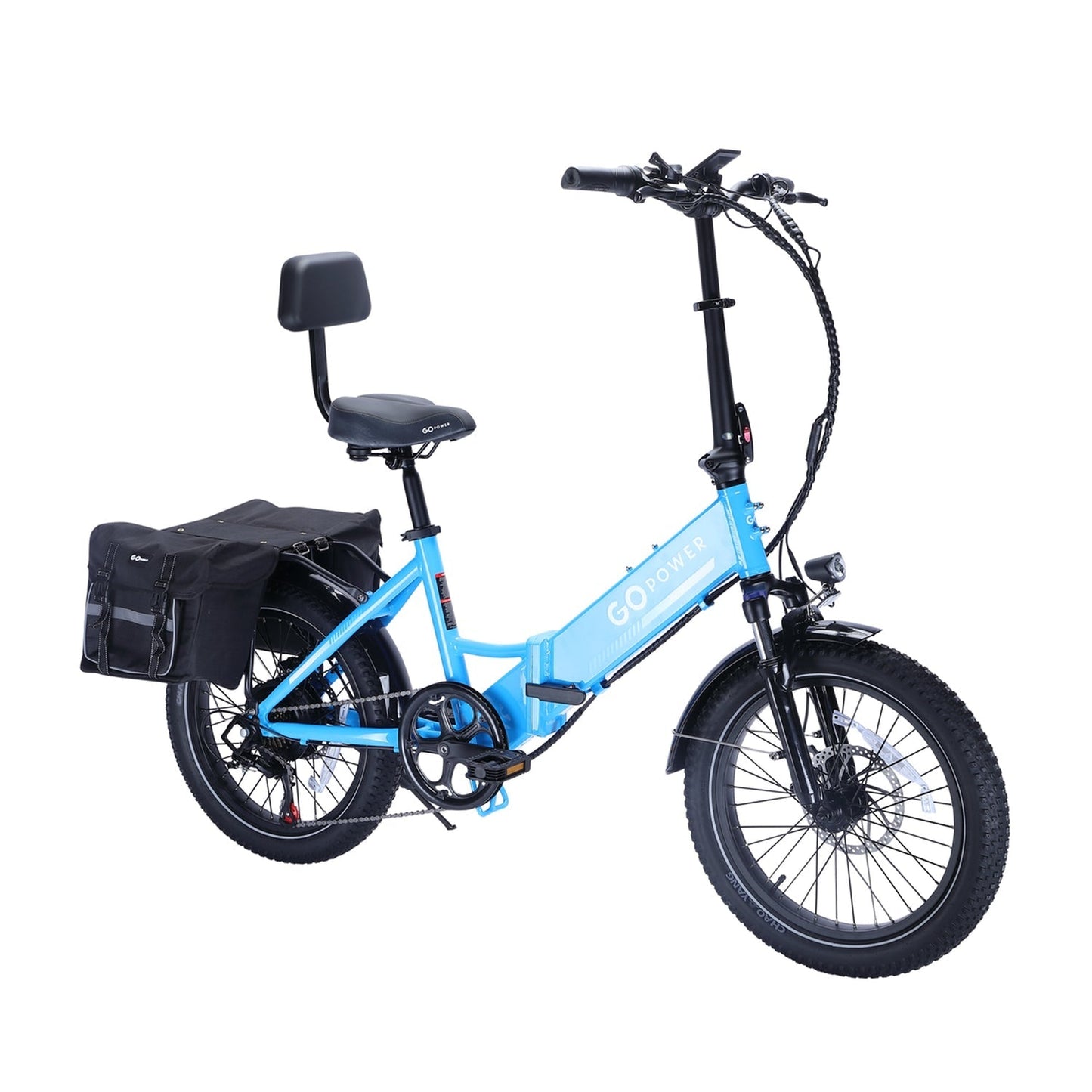GoPowerBike GoCurv Electric Bike 45 Mile Range 20 MPH 750W 48V New