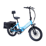 GoPowerBike GoCurv Electric Bike 45 Mile Range 20 MPH 750W 48V New