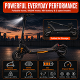 GoPowerBike Go Delta Electric Scooter 28 MPH 25 Mile Range 1000W 48V New