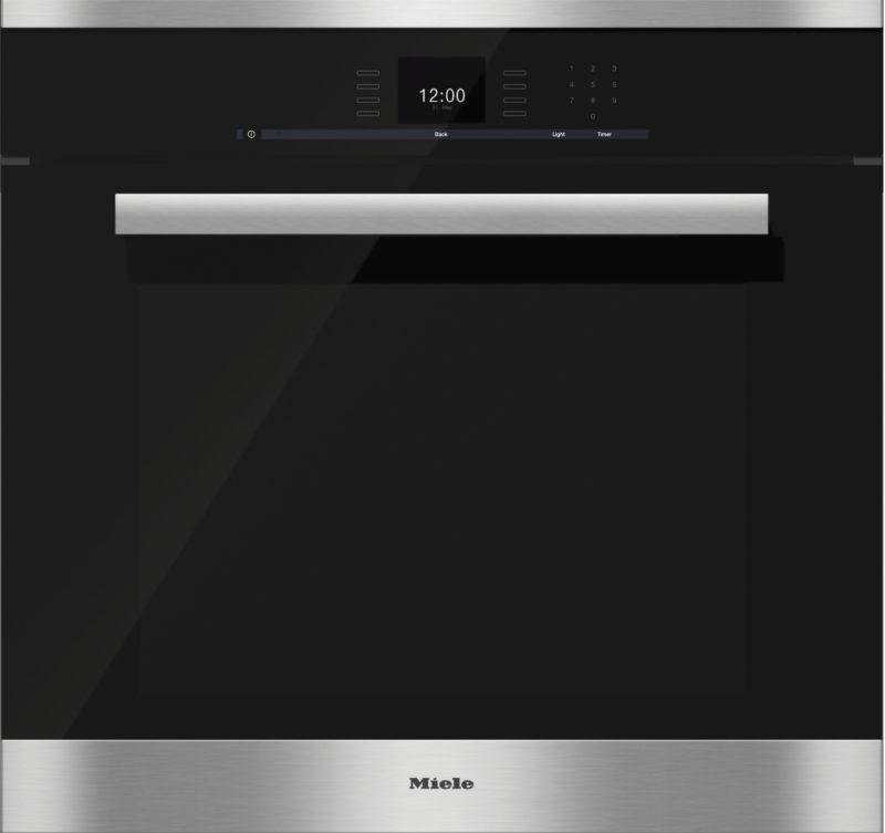 MIELE  MIELE OVEN ELEC SGL CONVT PURELINE 30" (22668053USA) - Stainless Steel (H6680BP)